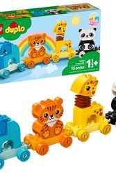 Cover Art for 0673419338097, LEGO DUPLO My First Animal Train 10955 Pull-Along Toddlers’ Animal Toy with an Elephant, Tiger, Giraffe and Panda, New 2021 (15 Pieces) by Unknown