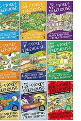 Cover Art for 9789124147495, The Treehouse Storey Series 12 Books Collection Set by Andy Griffiths & Terry Denton by Andy Griffiths, Terry Denton