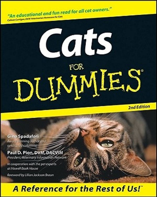 Cover Art for 9780764552755, Cats For Dummies by Gina Spadafori, Paul D. Pion