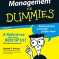 Cover Art for 9780470126554, Project Management For Dummies by Stanley E. Portny