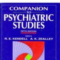 Cover Art for 9780443046681, Companion to Psychiatric Studies by Alistair D. Forrest