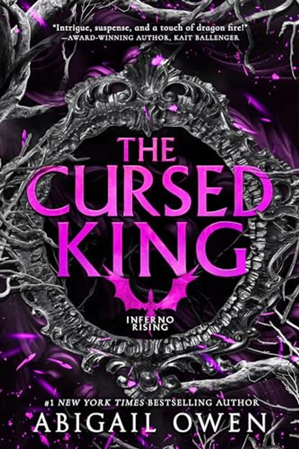 Cover Art for B09FHG1KFD, The Cursed King (Inferno Rising Book 4) by Abigail Owen