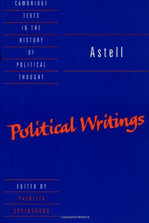 Cover Art for 9780521428453, Astell: Political Writings by Mary Astell