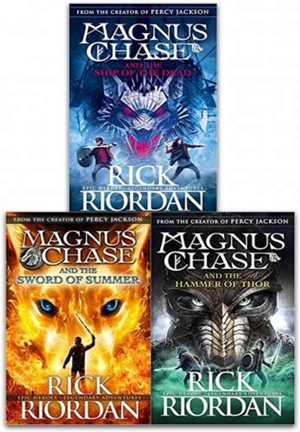 Cover Art for 9789526530284, Magnus Chase and the Gods of Asgard Series Collection 3 Books Set By Rick Riordan (Book 1-3) by Rick Riordan