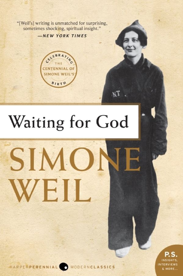 Cover Art for 9780061718960, Waiting for God by Simone Weil