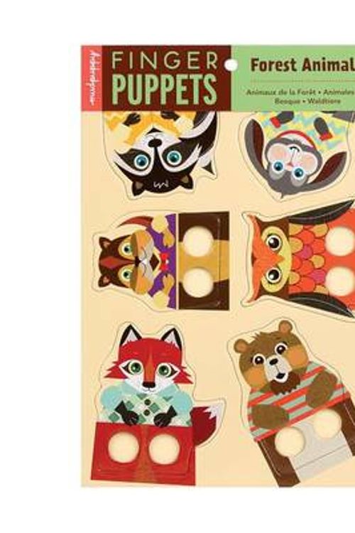Cover Art for 9780735332331, Forest Animals Finger Puppets by Mudpuppy Galison
