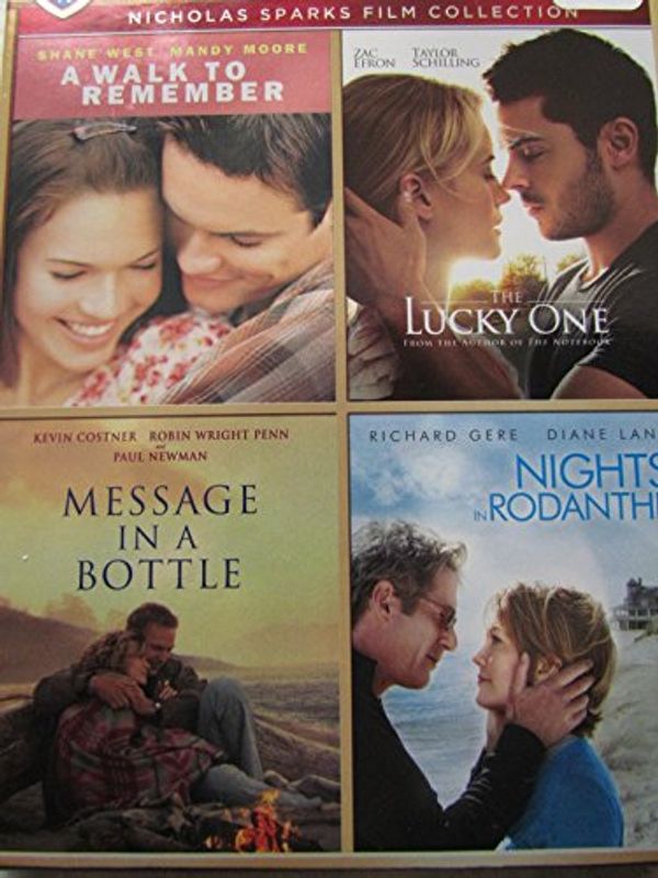 Cover Art for 0883929367641, Best of Warner Bros 4 Film Favorites Nicholas Sparks Film Collection 4 DVD: A Walk to Remember; The Lucky One; Message in a Bottle; Nights in Rodanthe by 
