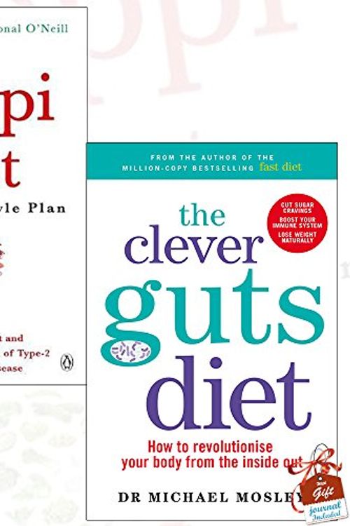 Cover Art for 9789123595020, The Pioppi Diet and The Clever Guts Diet 2 Books Collection Set With Gift Journal - A 21-Day Lifestyle Plan, How to revolutionise your body from the inside out by Dr. Aseem Malhotra, Donal O'Neill