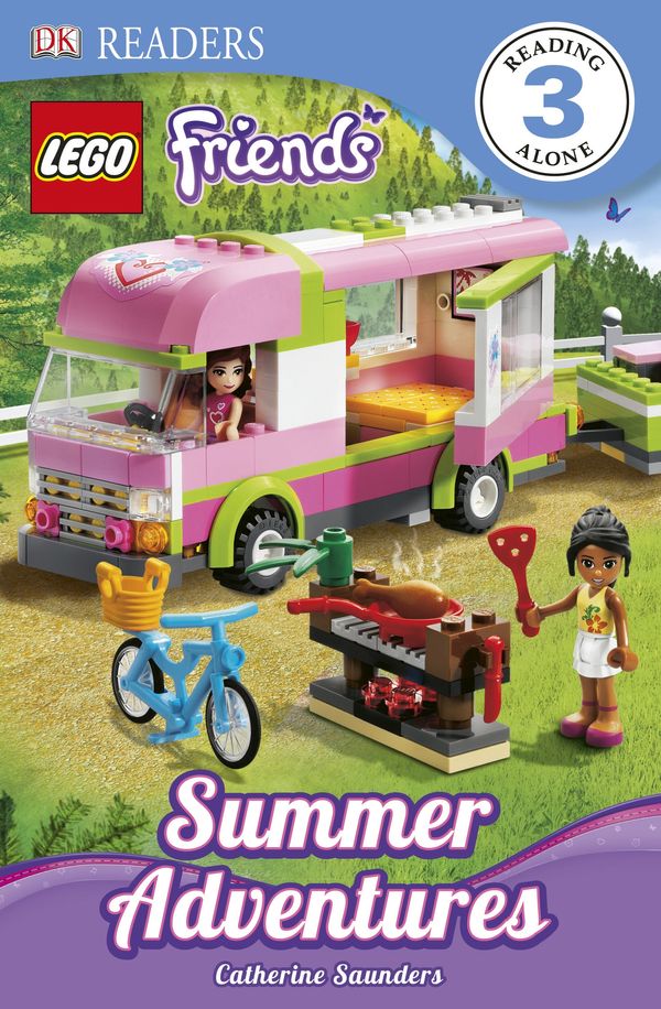 Cover Art for 9781465402592, LEGO® Friends: Summer Adventures: DK Reader Level 3 by Catherine Saunders