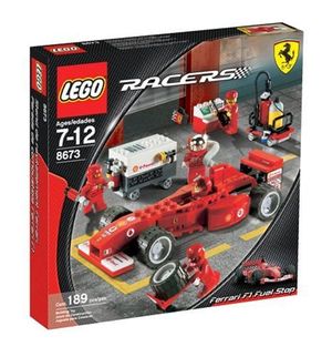 Cover Art for 0673419079198, Ferrari F1 Fuel Stop Set 8673 by Lego