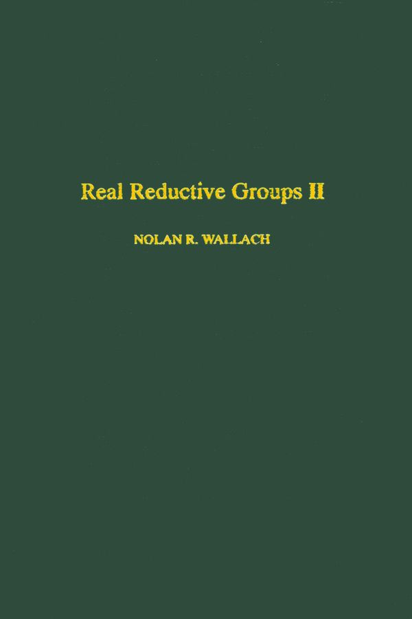 Cover Art for 9780080874524, Real Reductive Groups II by Unknown