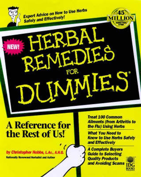 Cover Art for 9780764551277, Herbal Remedies For Dummies by Christopher Hobbs