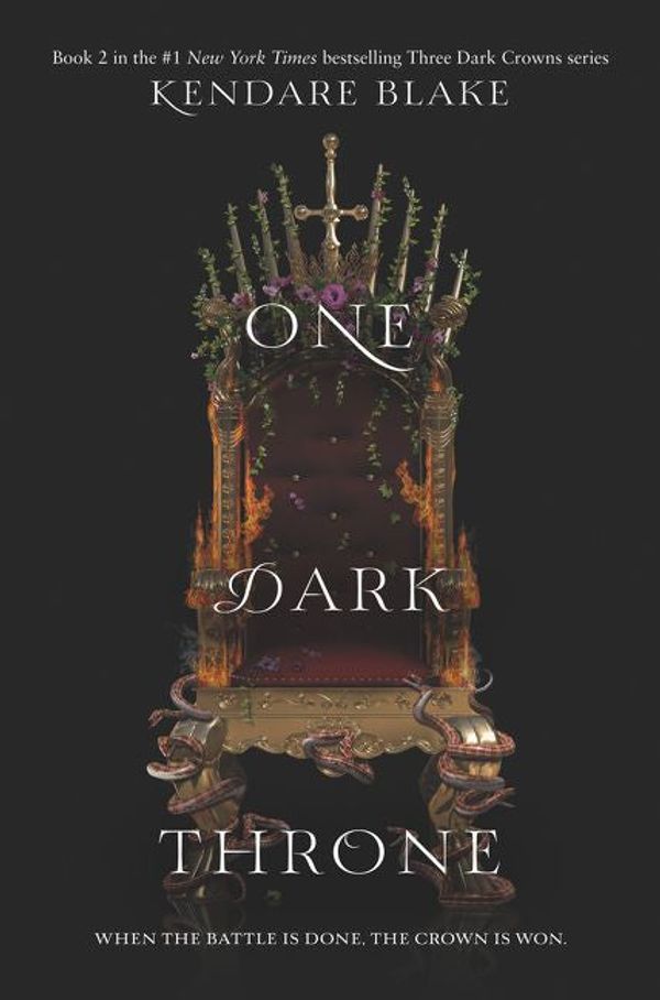Cover Art for 9780062385482, One Dark Throne by Kendare Blake