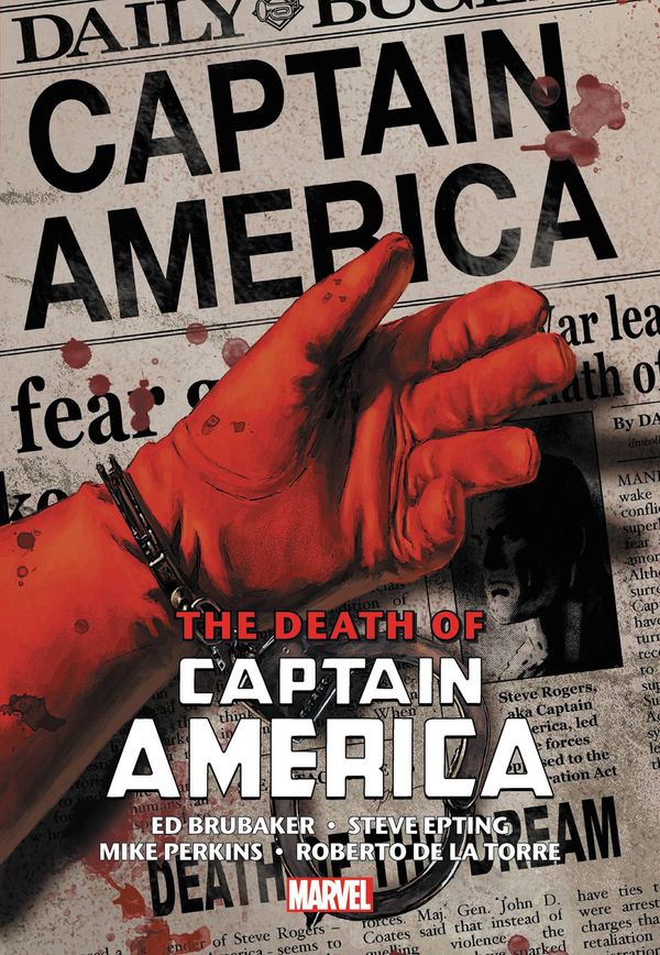 Cover Art for 9781302929619, CAPTAIN AMERICA: THE DEATH OF CAPTAIN AMERICA OMNIBUS HC EPTING DEATH OF THE DREAM COVER (NEW PRINTING) by Ed Brubaker