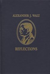 Cover Art for 9780814328316, Alexander J. Walt: Reflections by Alexander J. Walt