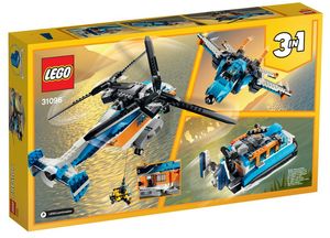 Cover Art for 5702016367904, Twin-Rotor Helicopter Set 31096 by LEGO