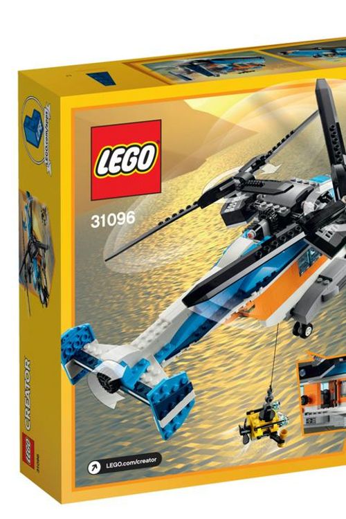 Cover Art for 5702016367904, Twin-Rotor Helicopter Set 31096 by LEGO