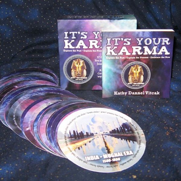 Cover Art for 9780615361857, It's Your Karma Past Life Reincarnation Oracle Card Deck by Kathy Dannel Vitcak