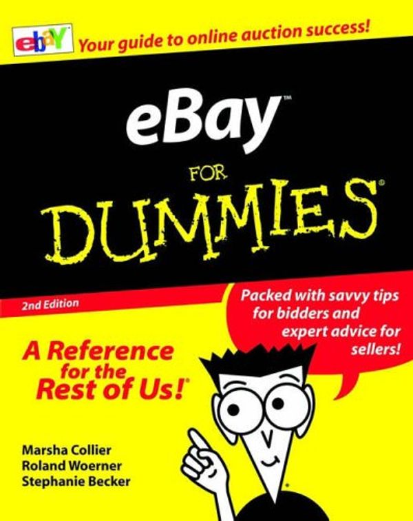 Cover Art for 9780764507618, eBay for Dummies by Marsha Collier, Roland Woerner, Stephanie Becker