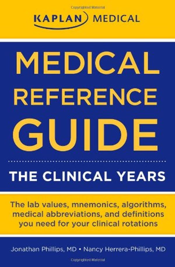 Cover Art for 9781427798534, Medical Reference Guide by Jonathan Phillips, Herrera-phillips, Nancy