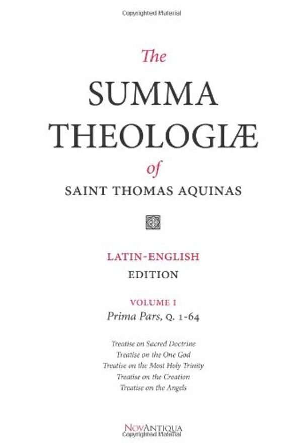 Cover Art for 9781440484988, The Summa Theologiae Of St. Thomas Aquinas: Latin-English Edition, Prima Pars, Q. 1-64 by Thomas Aquinas