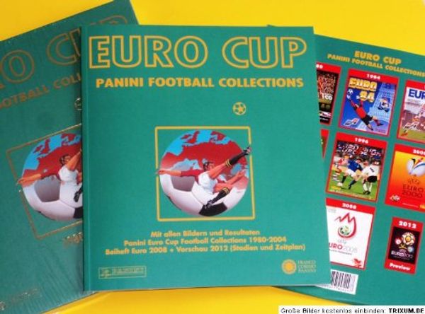 Cover Art for 9788857004297, Euro Cup Panini Football Collections 1980-2004, m. Beiheft Euro 2008 + Vorschau 2012 (Stadien und Zeitplan) by Unknown