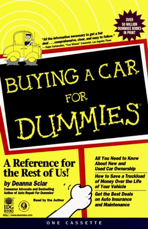 Cover Art for 9780694520626, Buying a Car for Dummies by Deanna Sclar
