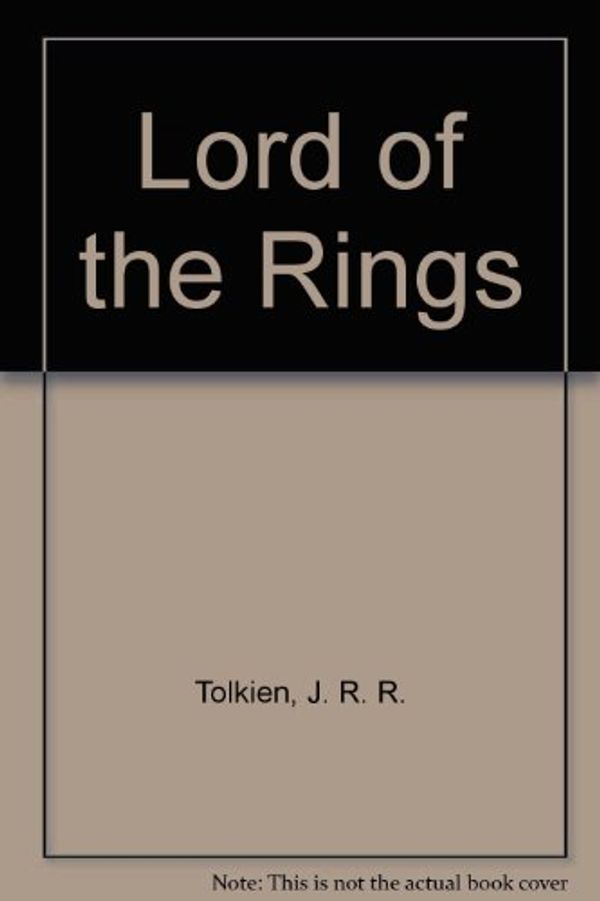 Cover Art for 9780261102958, Lord of the Rings by J R R Tolkien