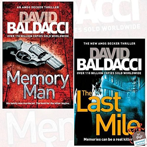 Cover Art for 9789123580477, Amos Decker Series David Baldacci Collection 2 Books Bundle With Gift Journal (Memory Man, The Last Mile) by David Baldacci