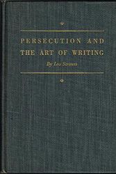 Cover Art for 9780837168012, Persecution and the Art of Writing by Leo Strauss