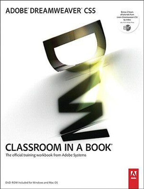 Cover Art for 9780321713025, Adobe Dreamweaver Cs5 Classroom in a Book by Creative Team Adobe Creative Team