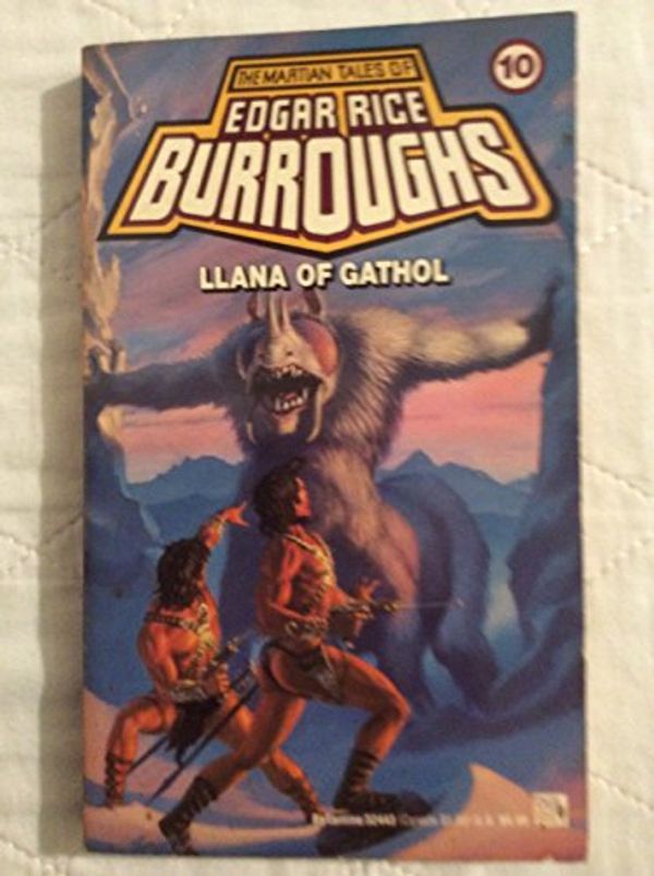 Cover Art for 9780345324436, Llana of Gathol by Edgar Rice Burroughs