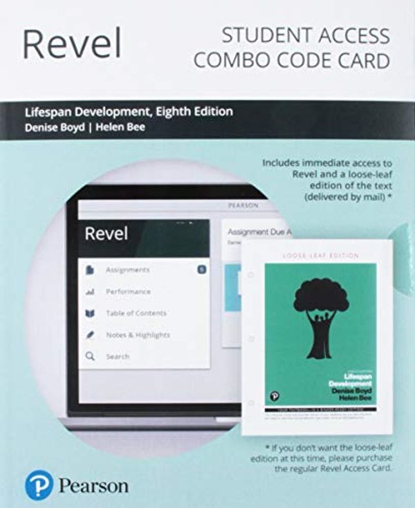Cover Art for 9780135192610, Revel for Revel for Lifespan Development -- Combo Access Card by Denise Boyd