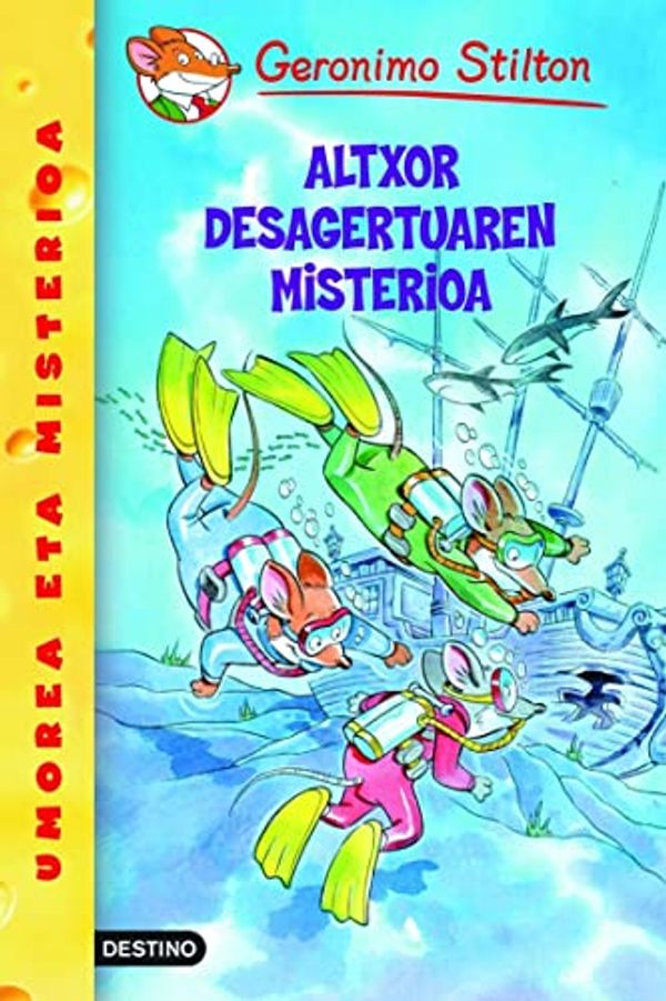 Cover Art for B099JZ2SGP, Altxor desagertuaren misterioa: Geronimo Stilton Euskera 10 (Libros en euskera) (Basque Edition) by Gerónimo Stilton