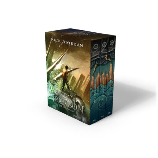 Cover Art for 9781484721476, Percy Jackson and the Olympians 3 Book Paperback Boxed Set with New Covers (Percy Jackson & the Olympians) by Rick Riordan