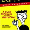 Cover Art for 9780764500701, Word 97 for Windows for Dummies: Quick Reference (For Dummies (Computer/Tech)) by Peter Weverka