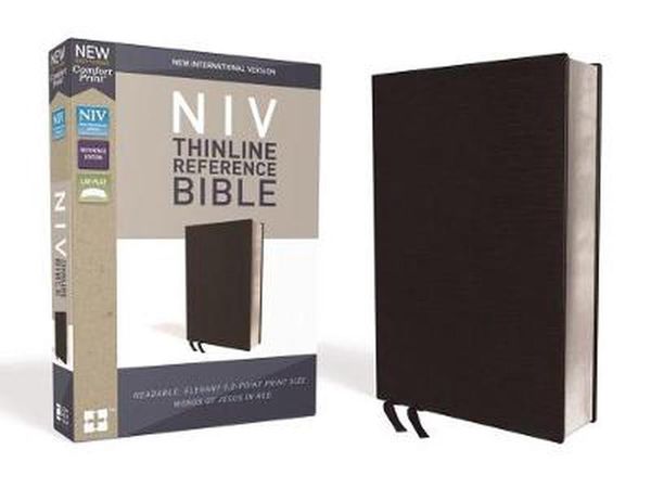Cover Art for 9780310449652, NIV Thinline Reference Bible Red Letter Edition [Black] by Zondervan