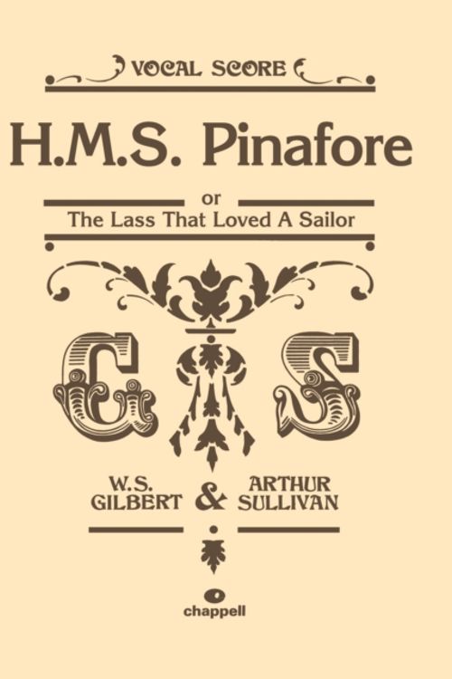 Cover Art for 9780571526499, H.M.S. Pinafore by Arthur Sullivan, W. S. Gilbert.
