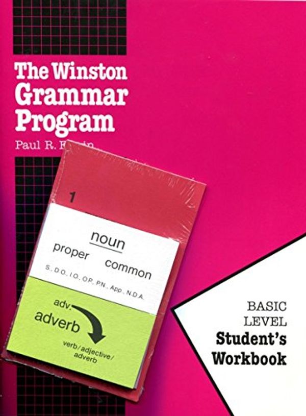 Cover Art for 9781889673011, The Winston Grammar Program: Basic Level Student's Workbook-Package (New Cards) by Paul R. Erwin