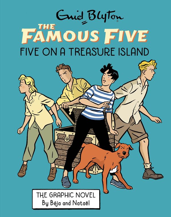 Cover Art for 9781444963670, Famous Five Graphic Novel: Five on a Treasure Island by Enid Blyton