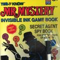 Cover Art for 9781562970154, Mr. Mystery Invisible Ink Game Book: Secret Agent Spy Book by Yes & Know Game Books