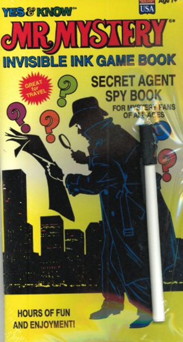 Cover Art for 9781562970154, Mr. Mystery Invisible Ink Game Book: Secret Agent Spy Book by Yes & Know Game Books