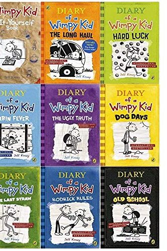 Cover Art for 9780141363790, Diary of a Wimpy kid 9 book collection set by Jeff Kinney