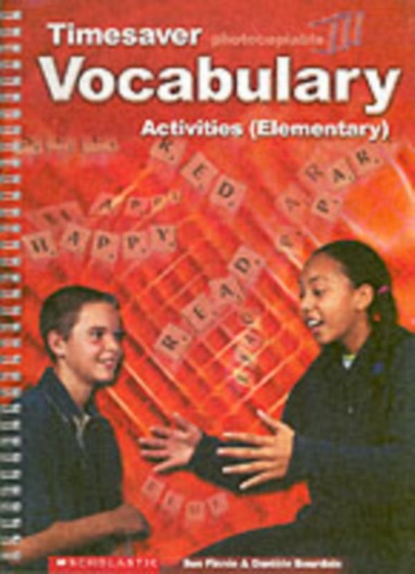 Cover Art for 9781900702577, Vocabulary Activities (Timesaver) by Sue Finnie