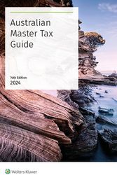 Cover Art for 9781923130005, Australian Master Tax Guide 74th Edition 2024 by CCH Editors