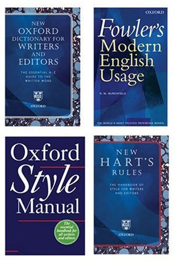 Cover Art for 9780195326161, New Writer's Workshelf Set: Consisting of New Hart's Rules, the New Oxford Dictionary for Writers and Editors, Fowler's Modern English Usage, and The Oxford Style Manual by Unknown