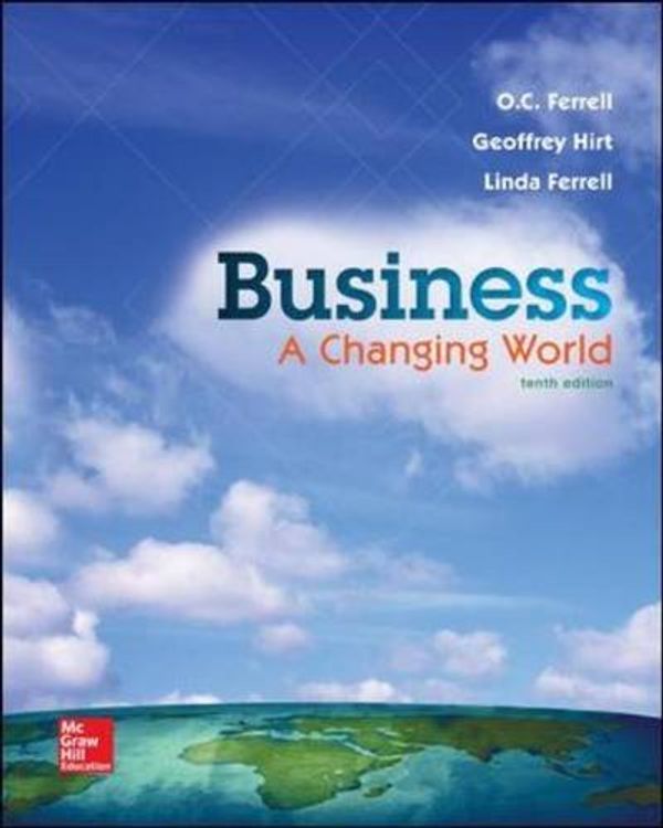 Cover Art for 9781259179396, Business: A Changing World by O. C. Ferrell