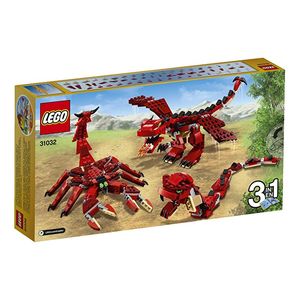 Cover Art for 0673419229937, Red Creatures Set 31032 by Unbranded