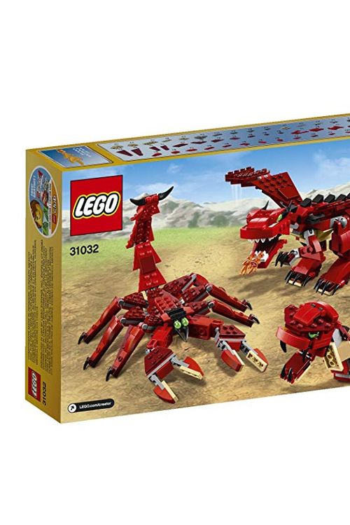 Cover Art for 0673419229937, Red Creatures Set 31032 by Unbranded