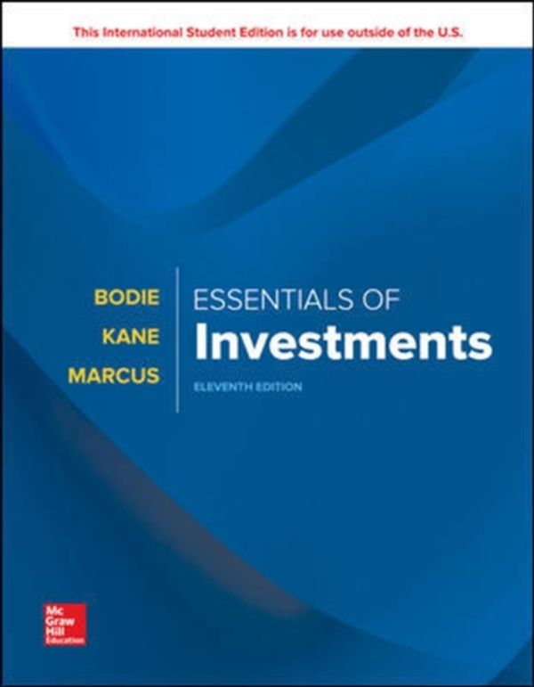 Cover Art for 9781260288391, Essentials Of Investments 11E by Zvi Bodie